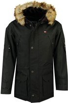 Geographical Norway heren winterjas Abiosaure zwart maat S