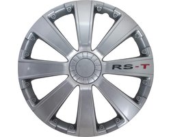Autostyle Wieldoppen Rs-t 15 Inch Abs Zilver Set Van 4