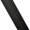 Zwart Structuur-80cm plank