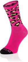 Winaar Fietssokken Tussenseizoen Unisex Roze - CX CAT Pink - 36-38