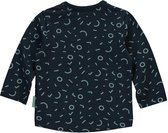 Quapi longsleeve Xabi dark blue graphic