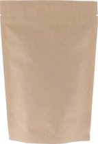 Stazak bruin Kraftpapier / biologisch afbreekbaar 1000 stuks 130x210+{40+40} mm