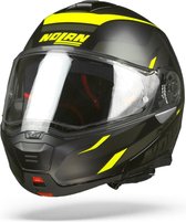 Nolan N100-5 Lumi�re 037 Zwart Geel Grijs Systeemhelm - Motorhelm - Maat XXL