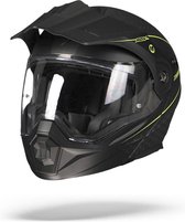 Scorpion ADX-1 Horizon Mat Zwart Neon Geel Systeemhelm - Motorhelm - Maat XXL