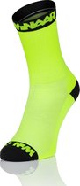 Winaar Fietssokken Zomer Unisex Fluo met Zwart Accent - Fluo2 - 42-44