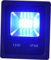 Blauwe LED Bouwlamp 10 Watt - IP66 - Crius
