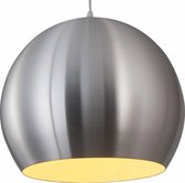 Lampe à suspension ronde chrome moderne - Scaldare Elba