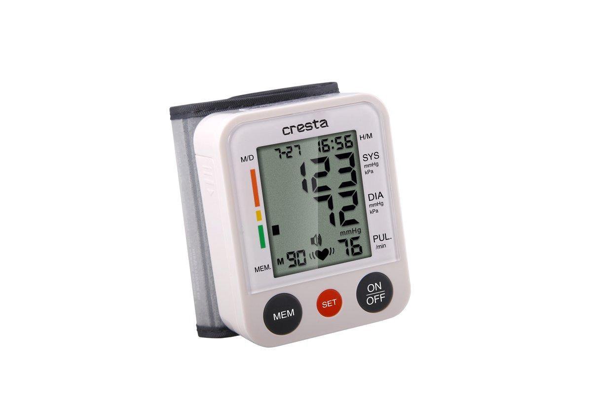 Cresta Care BPM220 Digitale pols bloeddrukmeter met who indicatie en weergave van de hartslag - C-CARE