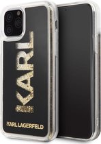 Apple iPhone 11 Pro Max Karl Lagerfeld Backcover hoesje Glitter - Goud