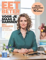 Boekomslag van 'Eet beter voor je maag en darmen met huisarts Tamara de Weijer'