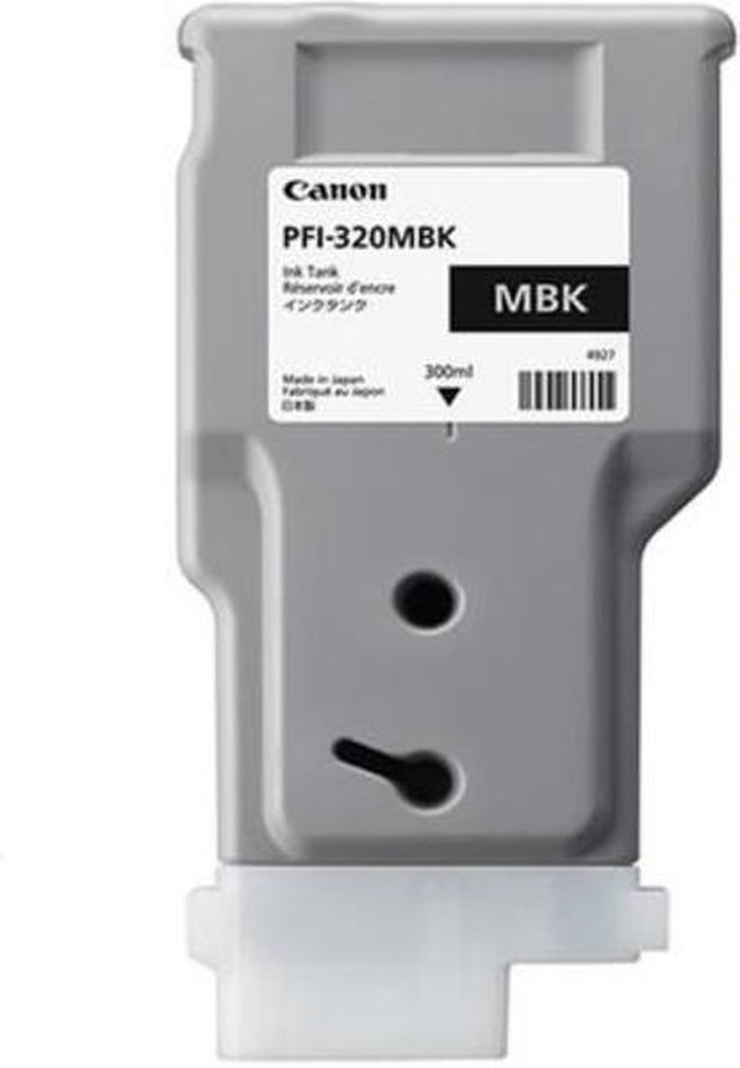 Canon PFI-320MBK inkt cartridge mat zwart hoge capaciteit (origineel)