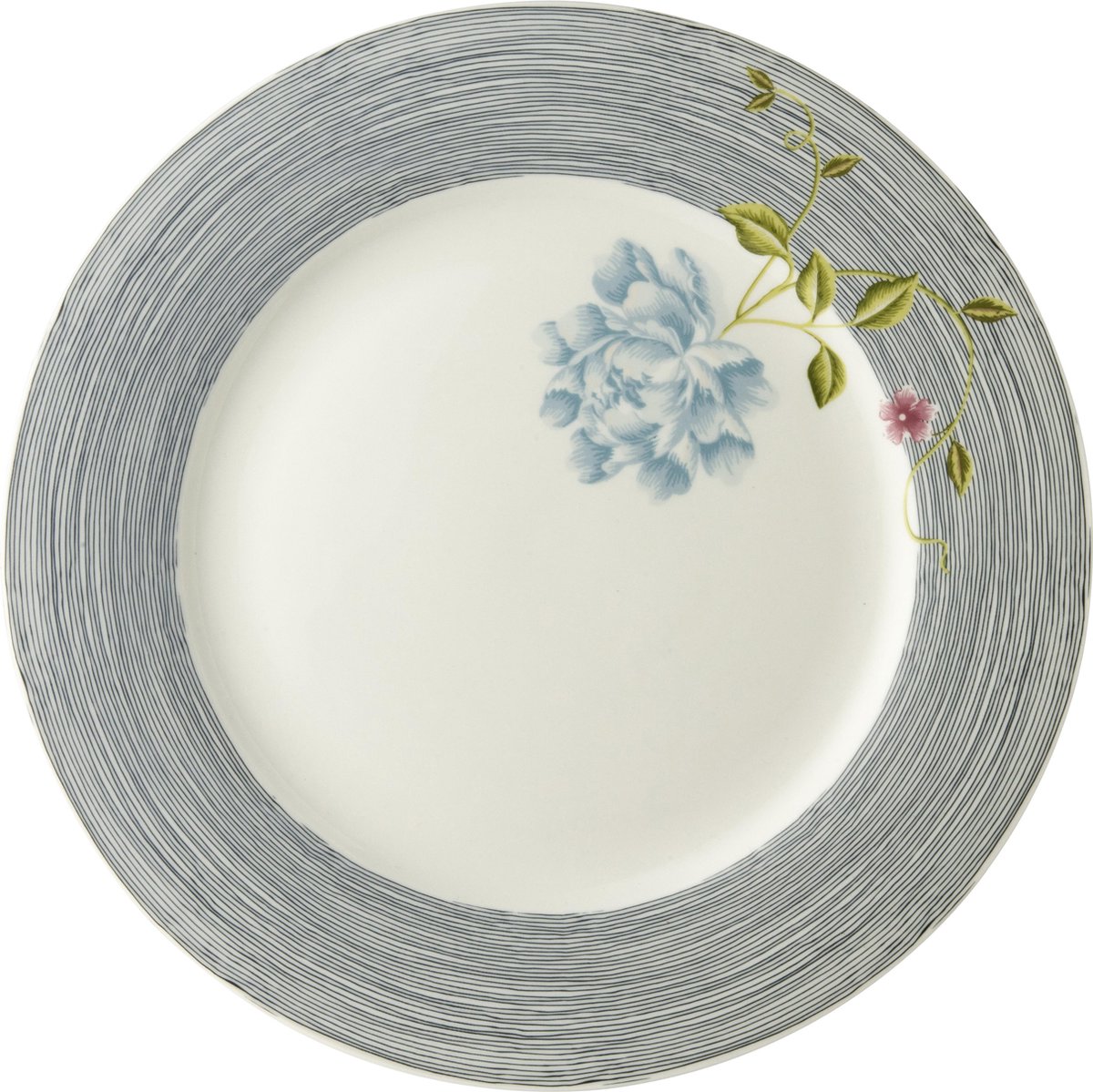 Laura Ashley Heritage Collectables Borden - Dinerborden - Ø 26cm - Midnight Pinstripe