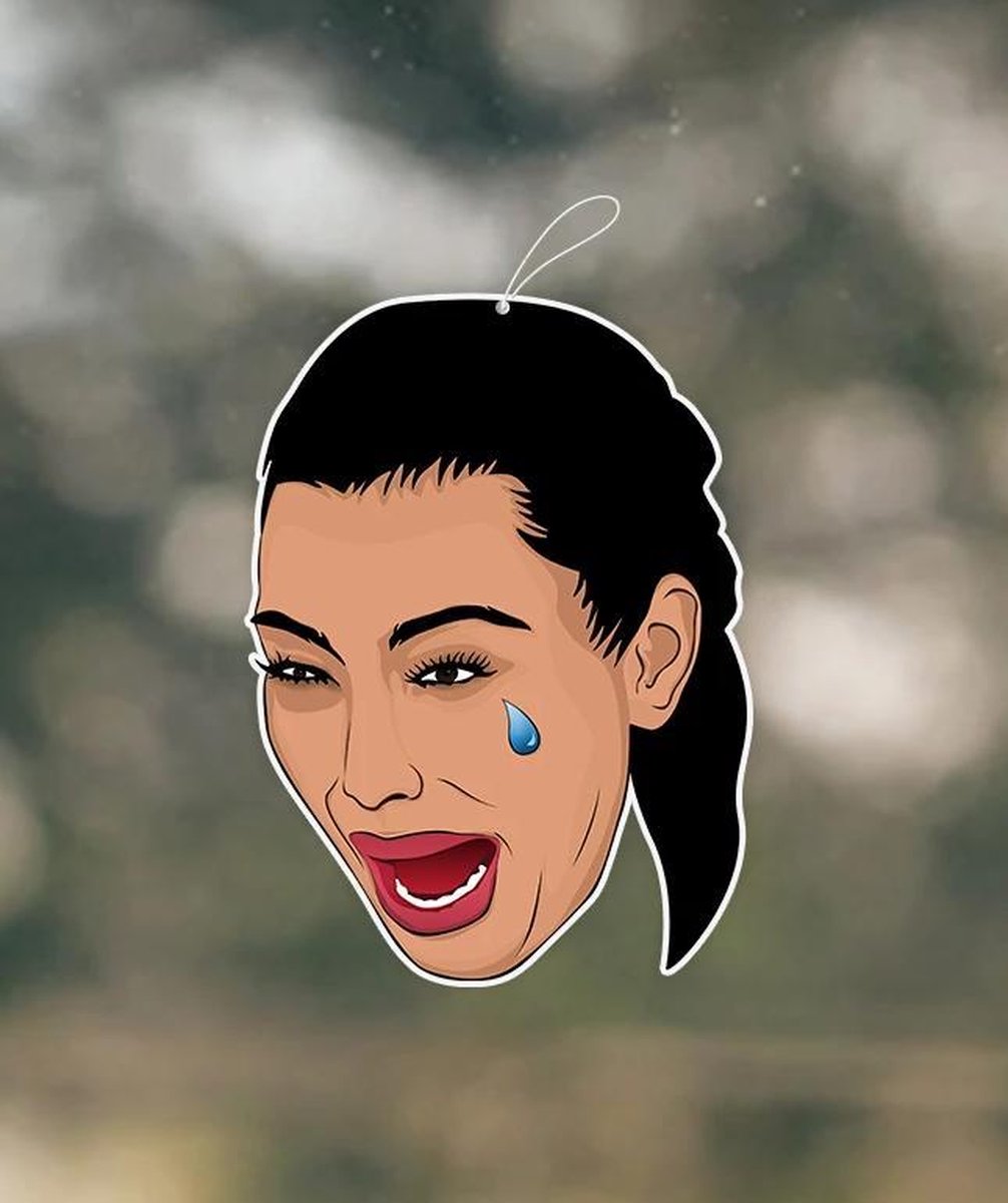 COOL&FAMOUS AIRFRESHENER KIM KARDASHIAN CRYING COOL WATER
