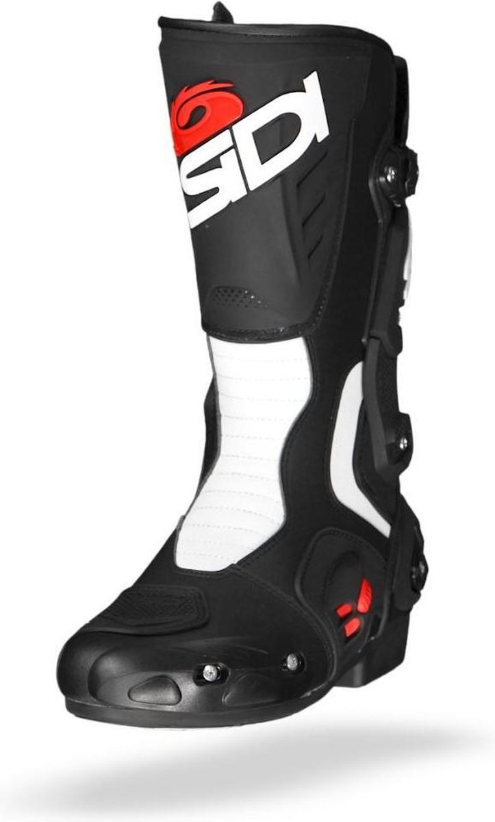 Sidi Vertigo 2 Black White Motorcycle Boots 44