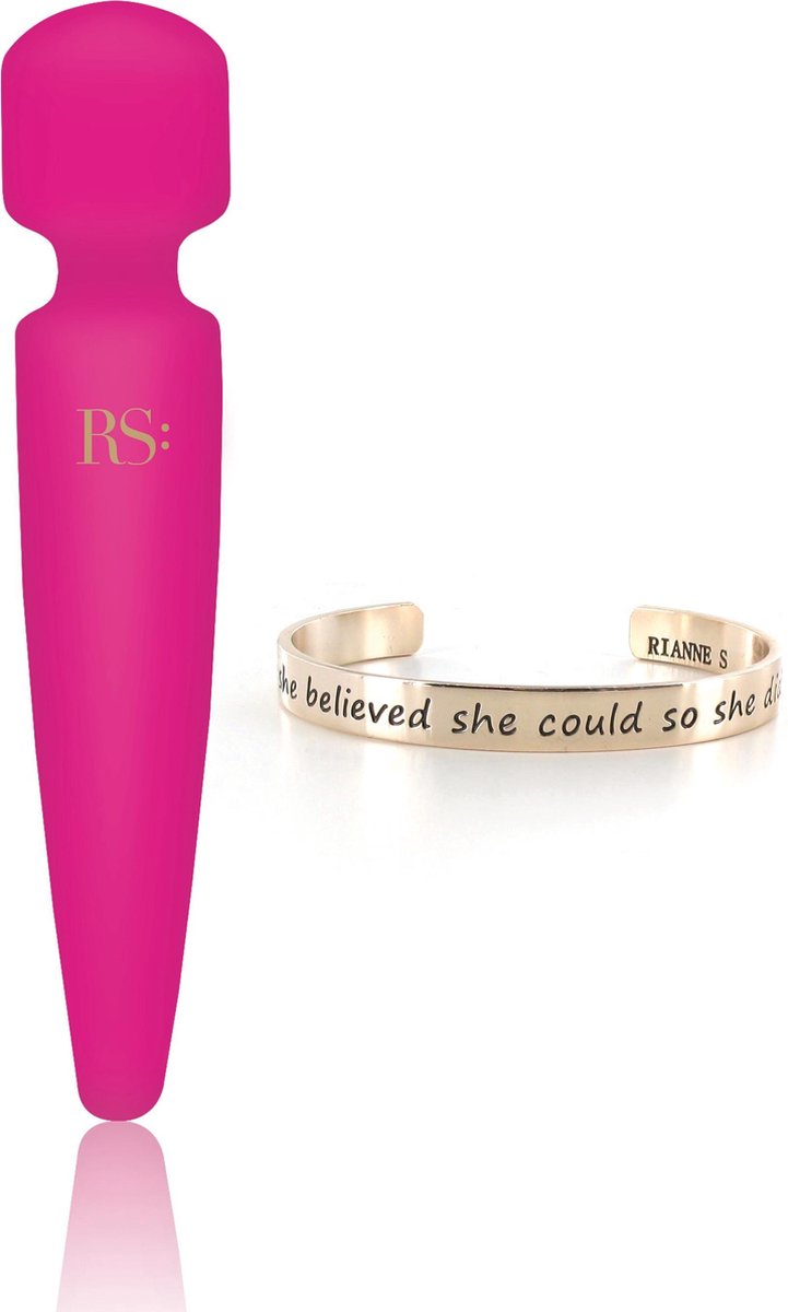 Rianne S Essentials Bella - Mini Wand Massager - Roze