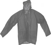 Free And Easy Regenjas Met Capuchon Grijs Unisex Maat M