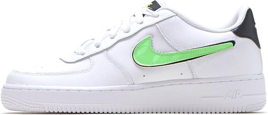 Nike Sneakers - Maat 40 - Unisex - wit/ groen/ zwart | bol.com