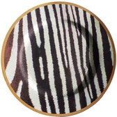 Bord Zebra Ø33 cm