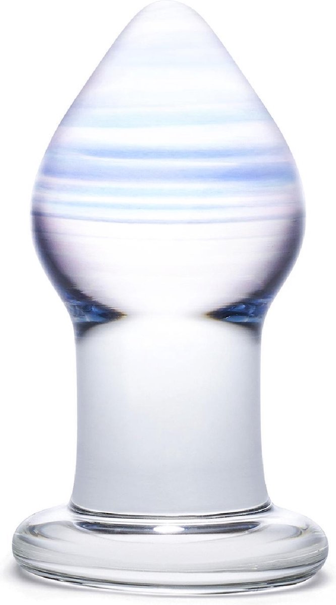 Goedkoopste Glas Amethyst Rain Glazen Butt - Buttplug