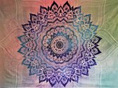 Wandkleed – Wanddecoratie – Mandala Kleed – 200x150 CM – Multi Color – Tafelkleed – Picknickkleed – Bedsprei