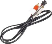 AUX Cable microfit 4 pin Female to 2 x RCA Male