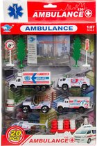 Lg-imports Ambulanceset 20-delig O.a. Ambulancevrachtwagen