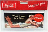 Koelkast Magneet Drink Coca Cola What I Want Is A Coke