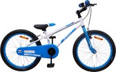 Amigo Cross Jongensfiets - Kinderfiets 20 inch - Wit/Blauw