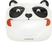 Kikkerland Herbruikbare zipper zakjes - Panda design - Duurzaam en milieuvriendelijk -  Set van 3 - Vrij van lekken - Vaatwasmachine- en Vriezerbestendig - Vershoudzakken - Lunchza