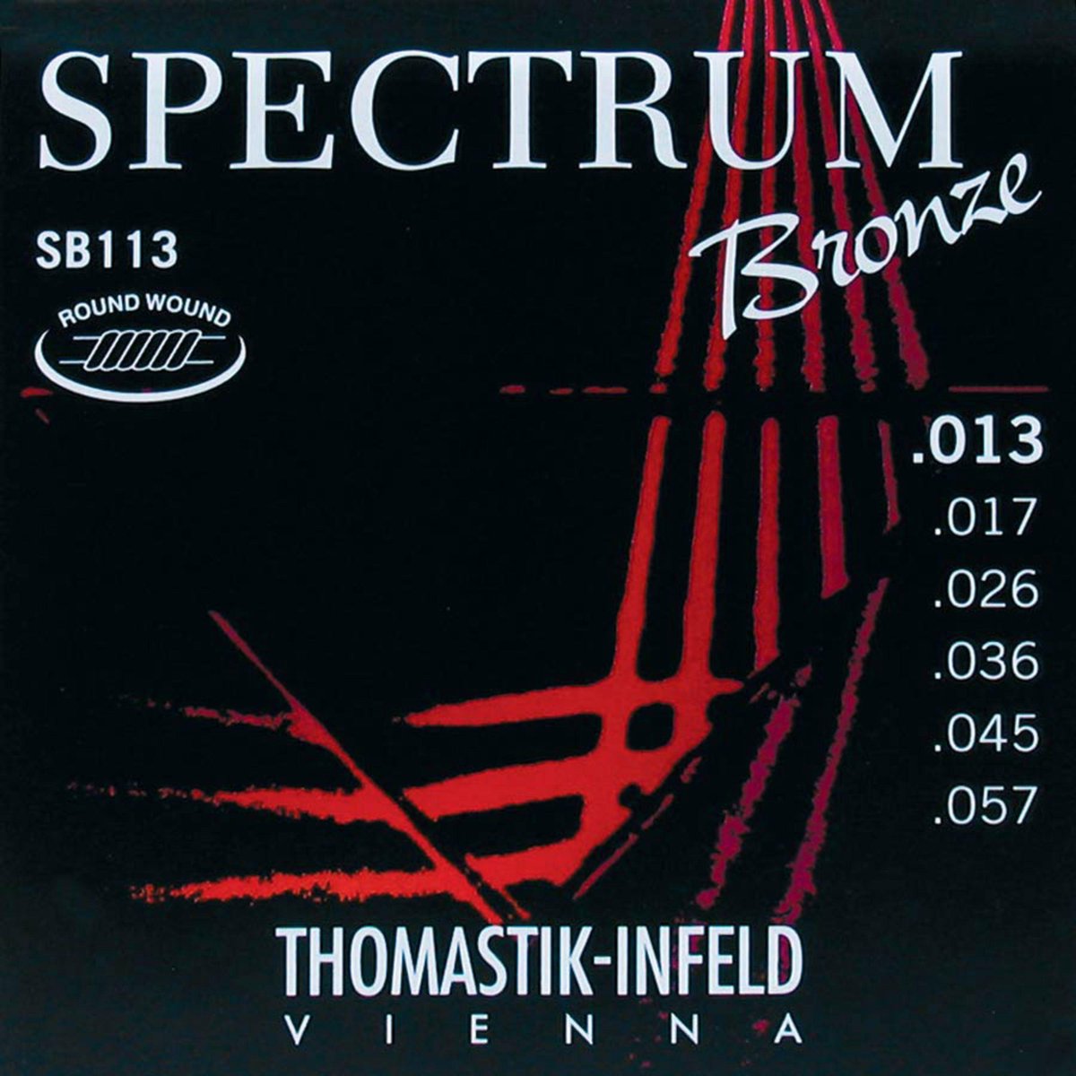 Thomastik SB113 Spectrum Bronze Roundwound Akoestische Snaren (13-57)