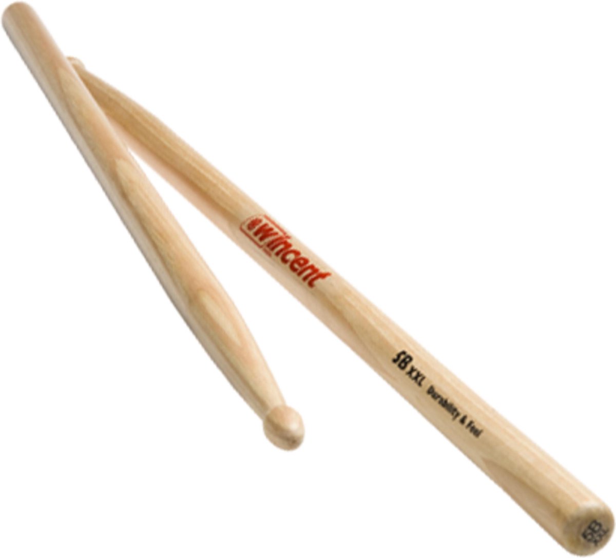 Wincent W-5BXXL hickory drumstokken 5B, ultra lang
