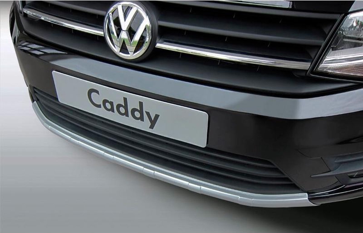 RGM Voorspoiler 'Skid-Plate' passend voor Volkswagen Caddy 2015- Zilver (ABS)