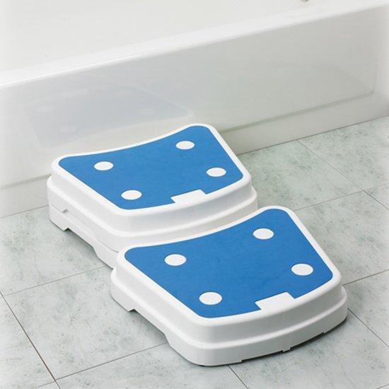 Badopstapje 10 cm hoog met anti-slip. Stapelbaar - Bad opstap van AquaVia — afbeelding 5