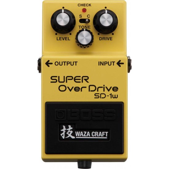Boss SD-1W Waza Craft Super Overdrive overdrive pedaal | bol