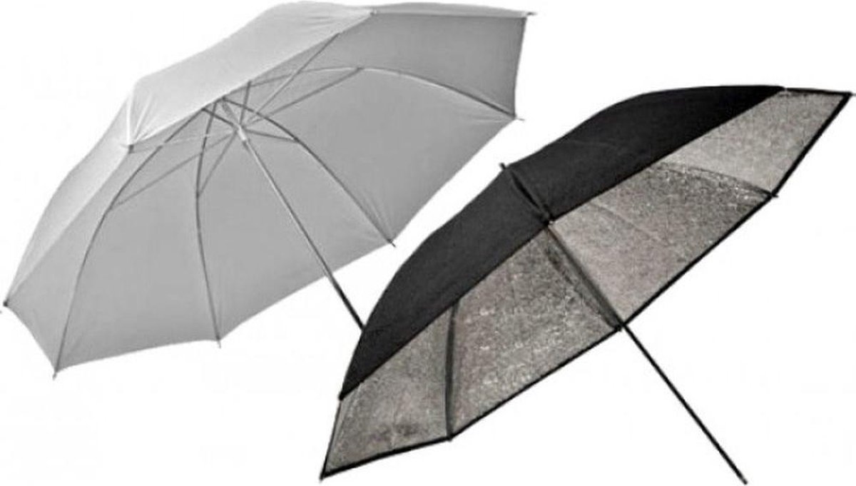 Elinchrom Two Piece Umbrella Set - Translucent / Silver