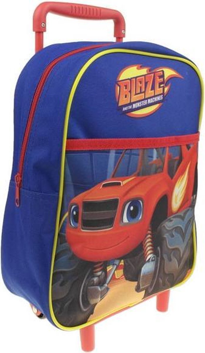 BLAZE en de Monsterwielen schooltas - rugzak en trolley - tas voor 2-5 jaar - Nickelodeon