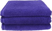 ARTG Towelzz® -  Handdoek - Paars - 50 x 100 cm - Set van 10 stuks