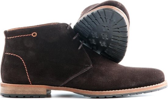 Suede halfhoge herenschoenen hotsell
