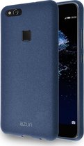 Azuri flexibele cover met sand texture - blauw - voor Huawei P10 Lite