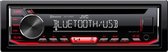 JVC KD-T702BT - 1DIN Autoradio met Bluetooth, CD en USB