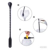 KOALA® Muddler BLauw 4 functies en cocktaillepel Blauw 3 functies