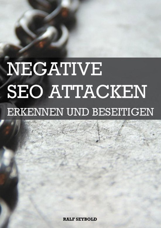 Negative SEO Attacken - cover