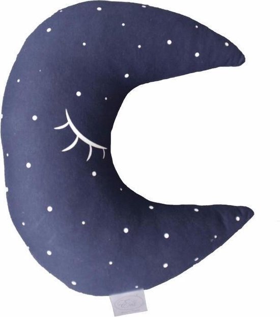 Voedingskussen - Voedingskussen - maan - Effiki - maankussen - navy