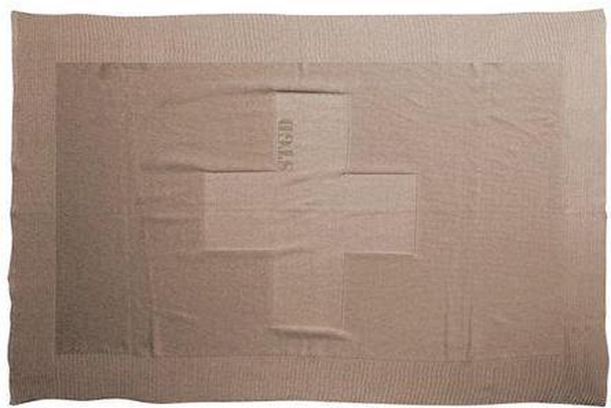 Stapelgoed Cross Roads - Plaid - Katoen - 150x100 cm - Bruin