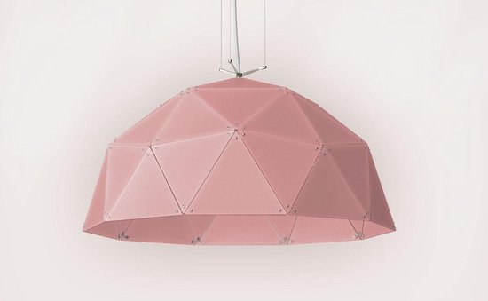 VILLA roze design hanglamp, diameter 90 cm | bol.com