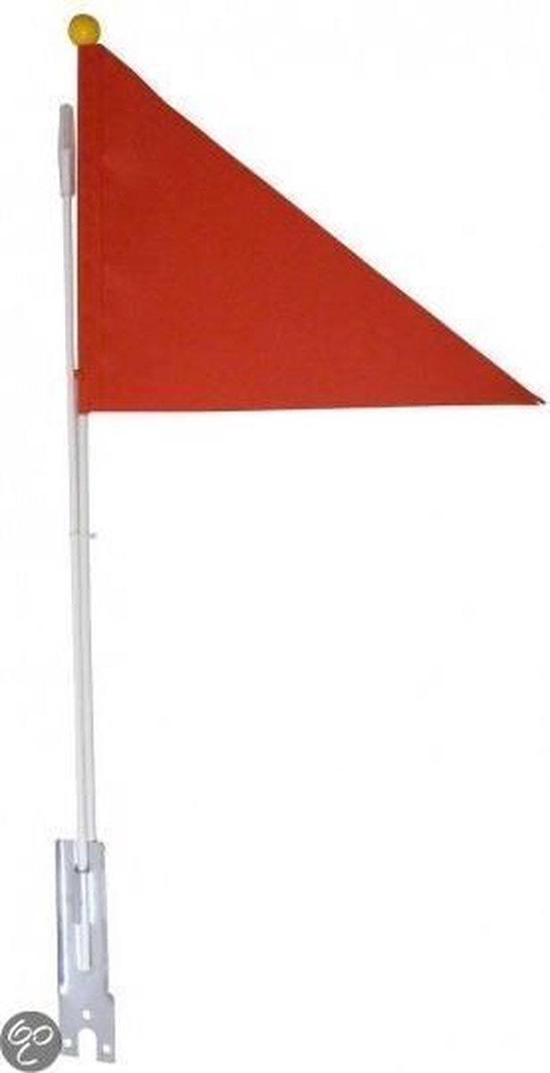 Amigo Fietsvlag rood | bol.com