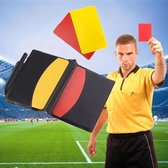 Scheidsrechter Set Met Rode & Gele Kaarten Set - Voetbal Scheidsrechterkaarten