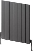 Design radiator horizontaal staal mat antraciet 60x51,4cm 562 watt - Eastbrook Addington type 10