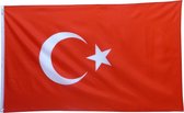 Trasal - vlag Turkije - turkse vlag - 150x90cm