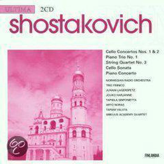 Shostakovich: Cello Concertos Nos. 1 & 2 etc / Arto Noras et al